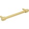 Jeffrey Alexander 128 mm Center-to-Center Brushed Gold Hayworth Cabinet Bar Pull 885-128BG - alternate 4